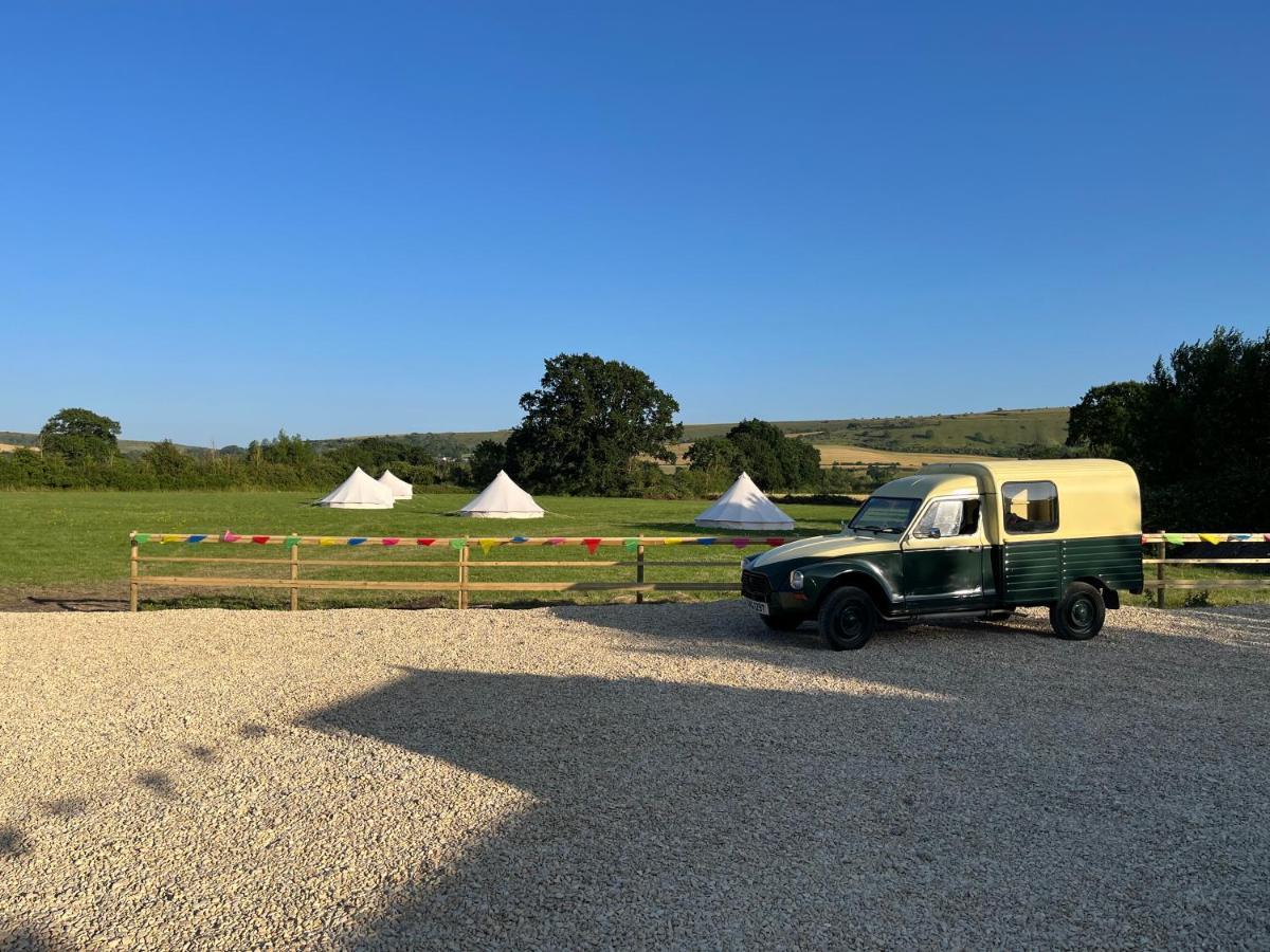 Country View Camping Bratton Bagian luar foto